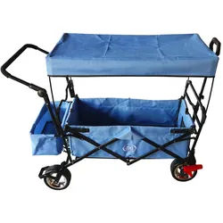 Ambia Garden Bollerwagen Ab210, Faltbar , Grau , Metall, Textil , 59x102x134 cm , Freizeit & Co, Camping, Campingzubehör