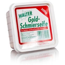 Walter Goldschmierseife, Lösbare Seife für die schonende und gründliche Reinigung , 1 Karton = 12 x 500 g Packung
