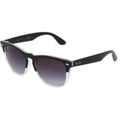 RAY BAN RB4487 Unisex-Sonnenbrille Vollrand Panto Kunststoff-Gestell, schwarz