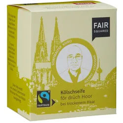 FAIR SQUARED Kölschseife för drüch Hoor (Shea) 2X80 g