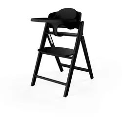 cybex Gold Hochstuhl , Schwarz , Holz, Kunststoff , Buche , massiv, Sperrholz , 47.3x81.5x62.6 cm , Fußstütze verstellbar, Sitzfläche verstellbar, zusammenklappbar , Babymöbel & Kindermöbel, Babyzimmer, Hochstühle