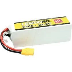 LRC 6S 6300 - LiPo Akku LEMONRC 6300 - 22.2V (35C)