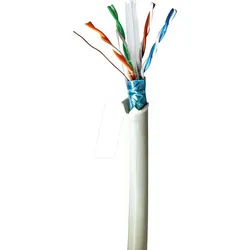 N CCBG8526GY100S - Cat.6 Patchkabel, F/UTP, 100 m