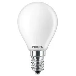 Philips LED-Leuchtmittel Philips LEDCLA 40W P45 E14 2700K FR - LED-Lampe, E14, Warmes Licht 2700K blau