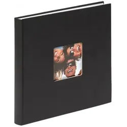 Walther Fotoalbum FA-205-B Album Fun schwarz 26x25 cm