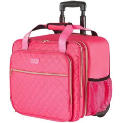VEVOR Laptop Notebook Trolley Aktenkoffer Notebooktasche 425x260x410mm Pink