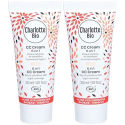 Charlotte Bio La CC Creme BIO Light - Helle Haut