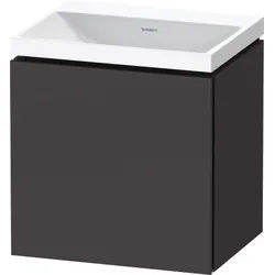 Duravit L-Cube c-shaped Set wandhängend Graphit Supermatt 450x350x480 mm - LC6949N80800000 LC6949N80800000