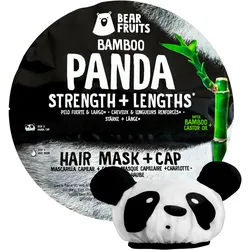 Bear Fruits - Haarmaske & -haube 'Panda' Maske 10x20 ml Frauen