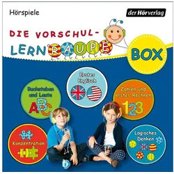 Der HörVerlag Hörspiel-CD Die Vorschul-Lernraupen-Box