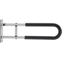 VEVOR Aufstehhilfe Toilette, 605x75x230 mm U-förmiger Haltegriff, Wandstützgriff für Senioren, Handikap-Klappgriff, mit rutschfestem Griff, 136 kg Tragkraft für ältere Menschen, Behinderte, Schwangere