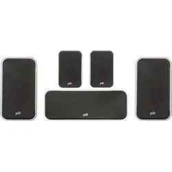 Polk Audio ES20 WT / ES10 / ES35 Surround Lautsprecher Set Weiß