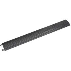 vidaXL Verkehrsschild Kabelbrücken 2 Stk. 98,5 cm Schwarz, (2 St) schwarz