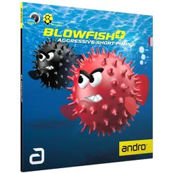 andro Belag Blowfish+ rot 2,0