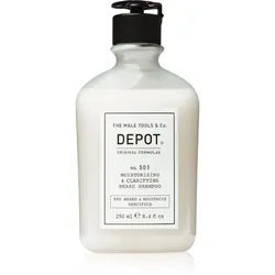 DEPOT 500 BEARD & MOUSTACHE SPECIFICS NO. 501 MOISTURIZING & CLARIFYING BEARD SHAMPOO hydratisierendes Shampoo für den Bart 250 ml