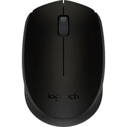 Logitech Maus B170, Wireless, schwarz Optisch, 1000 dpi, 3 Tasten, Business