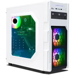 ANKERMANN-PC Gaming Base White Gaming-PC (Intel Core i7 8700, GeForce RTX 2060, 16 GB RAM, 500 GB SSD, Luftkühlung) schwarz