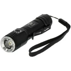 Brennenstuhl Taschenlampe LuxPremium LED-Taschenlampe 400lm, Akku, USB, IP44 1173750005, mit USB-Schnittstelle
