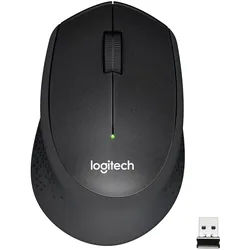 1000 DPI Büro Maus Mechanisch M330 (Schwarz)