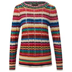 Le pull encolure ras-de-cou Inkadoro multicolore