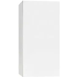 Hochschrank ELA mit Softclose, Korpus weiß seidenmatt, Front weiß hochglanz, 400 x 800 x 350 mm - 93 171 82
