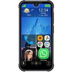 Bea-fon MX1 - 14,5 cm (5.71 Zoll) - 4 GB - 128 GB - 13 MP - Android 10.0 - Schwa...