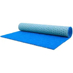 Rasenteppich , Blau , Textil , Uni , rechteckig , 200x1600 cm , Made in Eu , beliebig kürzbar, in verschiedenen Größen erhältlich, UV-beständig, pflegeleicht , Teppiche und Böden, Terrassenböden & Balkonböden, Kunstrasen