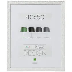 Rahmen , Weiß , Holz, Glas , Kiefer , rechteckig , 54.6 cm , Bilder & Rahmen, Bilderrahmen, Bilderrahmen & Fotorahmen