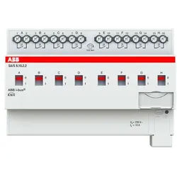 ABB Stotz S&J Schaltaktor 8-fach, 10A, Reiheneinbaugerät SA/S8.10.2.2