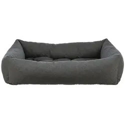 TRIXIE Hundebett Bett Caliente - dunkelgrau - 100 × 70 cm grau 700 cm x 1000 cm