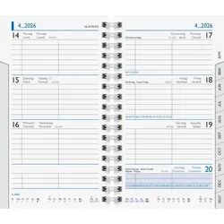 BRUNNEN Terminplaner BRUNNEN Kalender-Einlage 2026 9x15cm 10-75601006