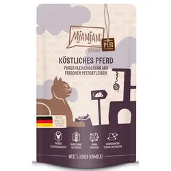 MjAMjAM Quetschie - purer Fleischgenuss - köstliches Pferd pur 12x125 g