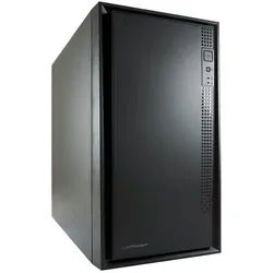 LC Power PC Gehäuse LC-2016MB-ON Micro-ATX schwarz