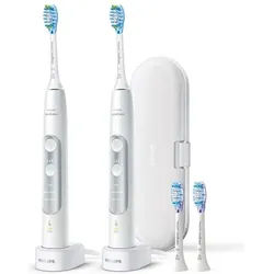 Philips Hx9611/19 ExpertClean 7300 elektrische Schallzahnbürste Doppelpack 1 St