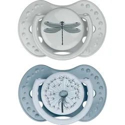 Difrax Sucette Dynamisch Botanisch Blau - Grün 3-6m