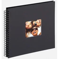 Walther Fotoalbum SA-110-B Spiralalbum Fun schwarz 30x30cm