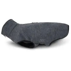 Wolters Hundemantel Fleecejacke Casual grau meliert grau Rückenlänge: 26 cm / Halsumfang: 24 cm Brustumfang: 30 - 38 cm
