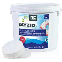 1x 5 kg Multitabs 200g 5in1 für Pools in Eimer