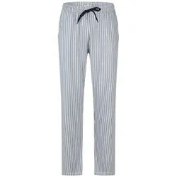 Phil & Co. Pyjamahose Herren Schlafanzughose lang (1-tlg) Baumwolle blau XL