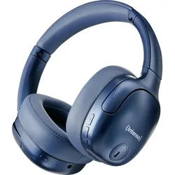 Intenso Intenso Over-Ear O400HA blue Over Ear Kopfhörer Blau Faltbar Kopfhörer blau