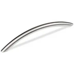 SO-TECH® Möbelgriff CLEO BA 128 - 224 mm Chrom matt - incl. Schrauben, Lochabstand 128 mm silberfarben matt - inkl. Schrauben silberfarben Bohrlochabstand: 128 mm