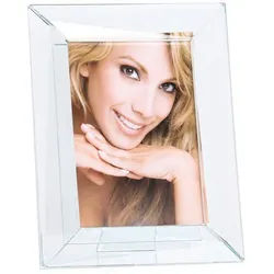 Ambia Home Fotorahmen , Transparent , Metall, Glas , rechteckig , 16x21 cm , Bilder & Rahmen, Bilderrahmen, Bilderrahmen & Fotorahmen