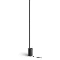 Philips Hue Smarte LED-Leuchte Gradient Signe Stehleuchte schwarz, Abschaltautomatik, Bluetooth, CCT - über Fernbedienung, Dimmfunktion, Farbsteuerung, Farbwechsel, Leuchtdauer einstellbar, Memoryfunktion, Nachtlichtfunktion, RGB, Smart Home, Timerfunktion, dimmbar über Fernbedienung, erweiterbar, mehrere Helligkeitsstufen, LED wechselbar, RGB, inkl. Philips Hue Dimmschalter schwarz