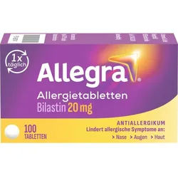 ALLEGRA Allergietabletten 20 mg Tabletten 100 St.