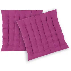 Sitzkissen Risotto, 2er-Set pad concept pink, 3x40x40 cm