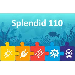 eco+ LED Beleuchtung für Aquatlantis Splendid 110 Aquarium | Komplett-Set