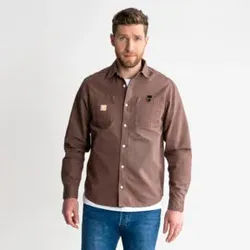 STIER Heavy Work Shirt Canvas bci cotton XL Signature Brown
