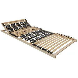 Mid.you Tellerlattenrost , Holz , Birke , 5-Zonen , 120x200 cm , Lga, Made in EU, FSC Mix , Über- und Sondergrößen erhältlich, Schulterabsenkung, Federholzleisten verleimt, Tellerauflagen, bewegliche Leistenlagerung, Federleisten mit Triokappen, individuelle Liegehärteeinstellung, verstellbar, alternative Größen erhältlich , Schlafzimmer, Lattenroste, Tellerlattenroste