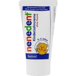 Nenedent Kinderzahncreme ohne Fluorid Standtube