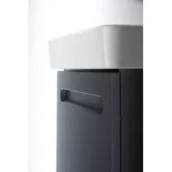 Duravit Duravit No.1 Möbelwaschtisch mit Waschtischunterbau und Spiegelschrank 600x450x2000 mm - N10 N10155R49490000